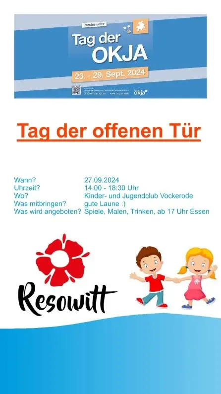 27.09. Bundesweiter Tag der oKJA