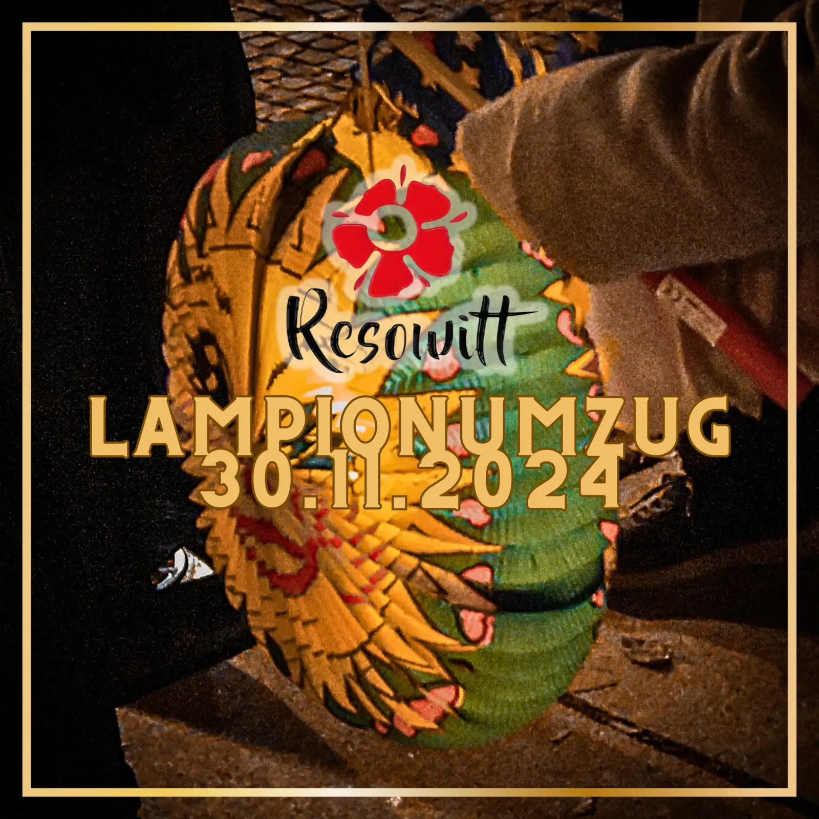 Gut besuchter Lampionumzug