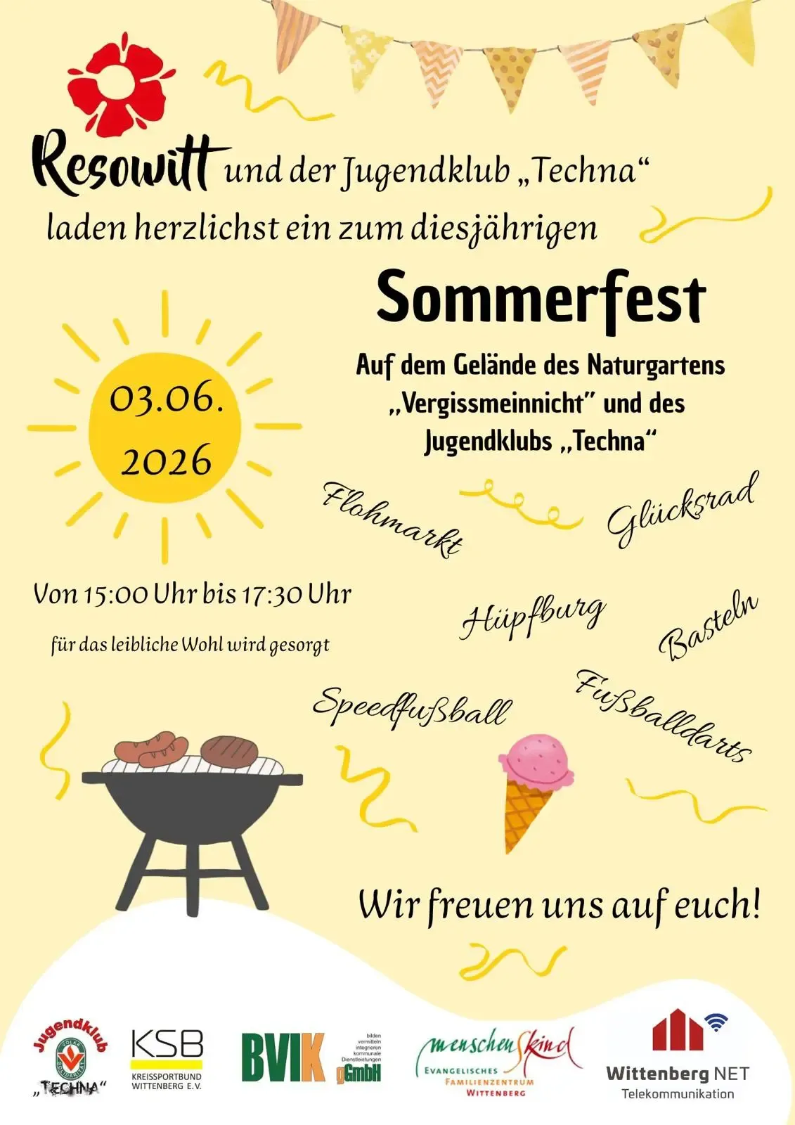 Sommerfest Reso-Witt & Jugendklub „Techna“