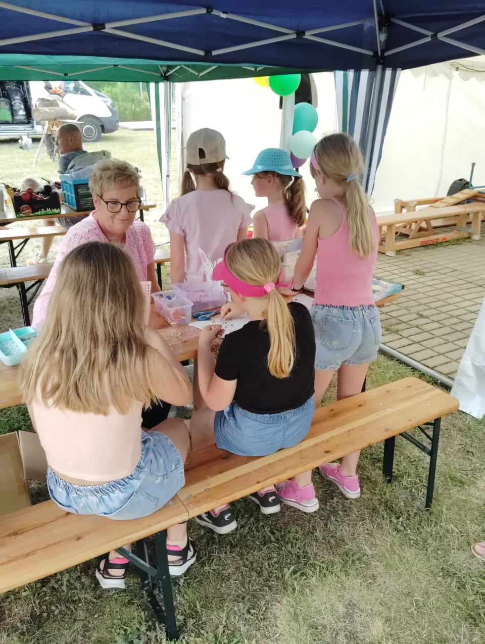 Jugendclub Straach beteiligte sich am Dorffest
