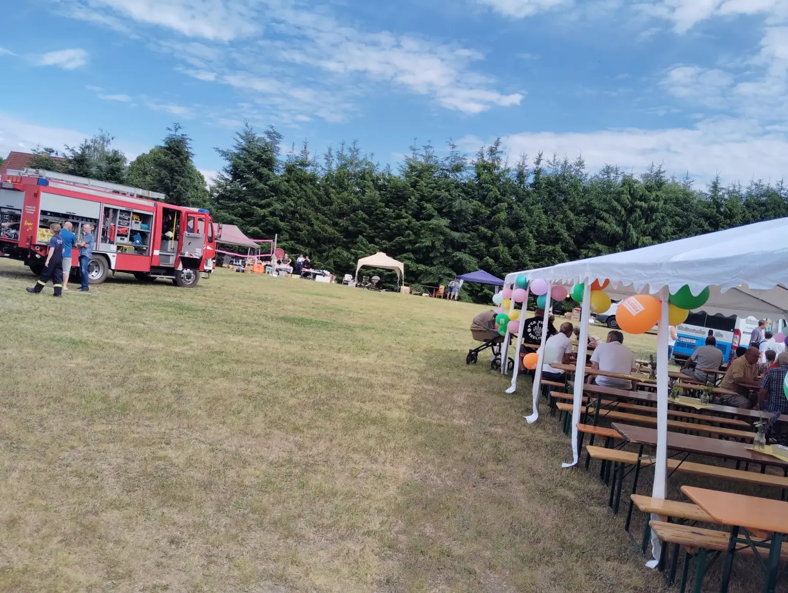 Jugendclub Straach beteiligte sich am Dorffest