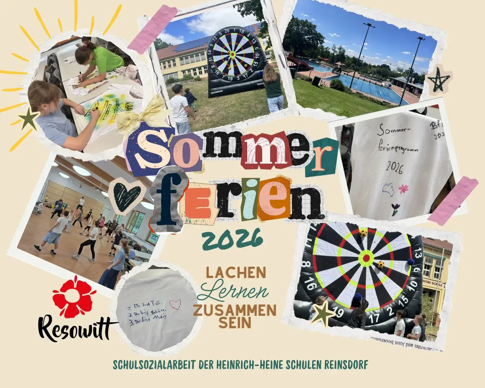 Sommerferienspaß unserer Reinsdorfer Schulsozialarbeiterinnen