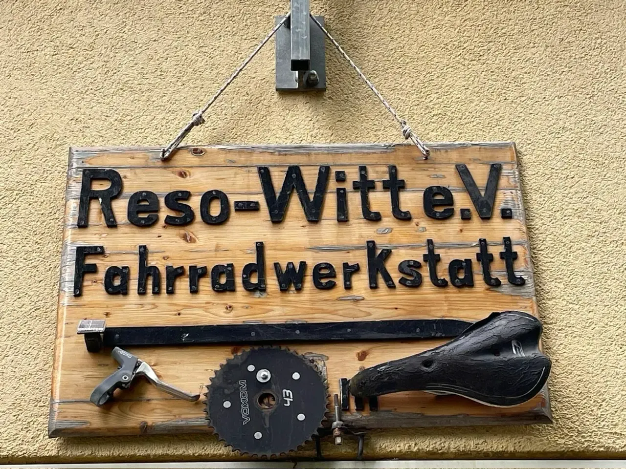 Eindrücke aus der Fahrradwerkstatt
