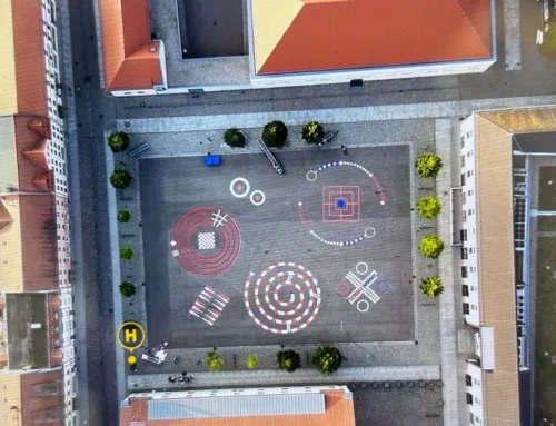 Projekt „Spielfeld Stadt“ auf Wittenbergs Arsenalplatz umgesetzt
