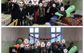 Eine Halloween Party im Jugendclub Nudersdorf