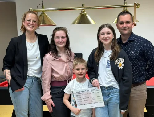 Spende für den Jugendclub Vockerode