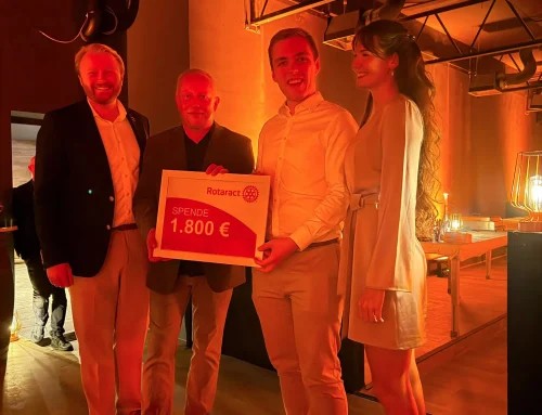 Rotaract Club Wittenberg mit Spende für Reso-Witt