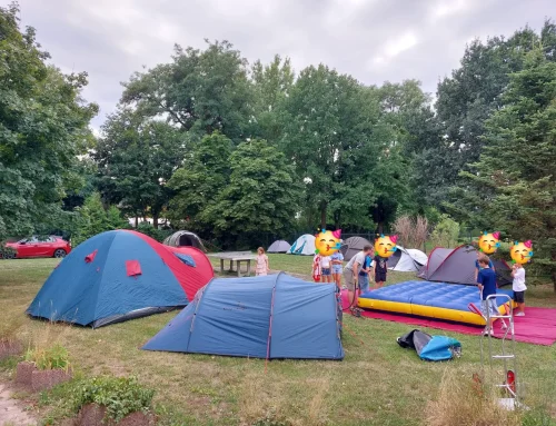 Zeltnacht unserer Wittenberger Jugendclubs voller Spaß und Gemeinschaft